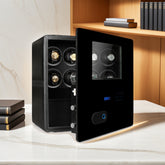 Watch Winder Safe for 8 Watches - Secure and Stylish Design